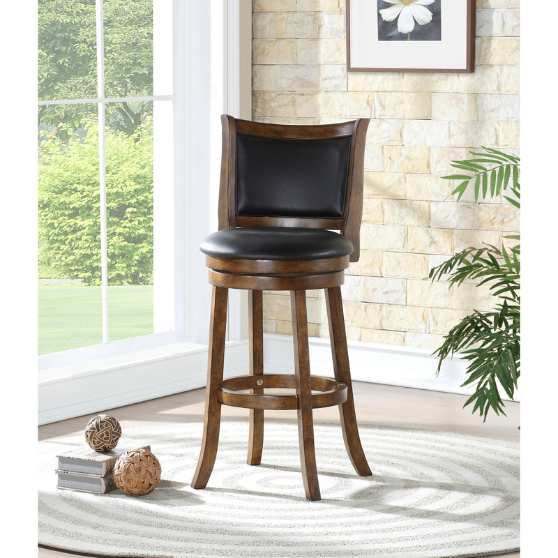 New Classic Furniture Bristol S1131-BS-PB 29" Bar Stool - Dark Brown W/ PU Seat IMAGE 6