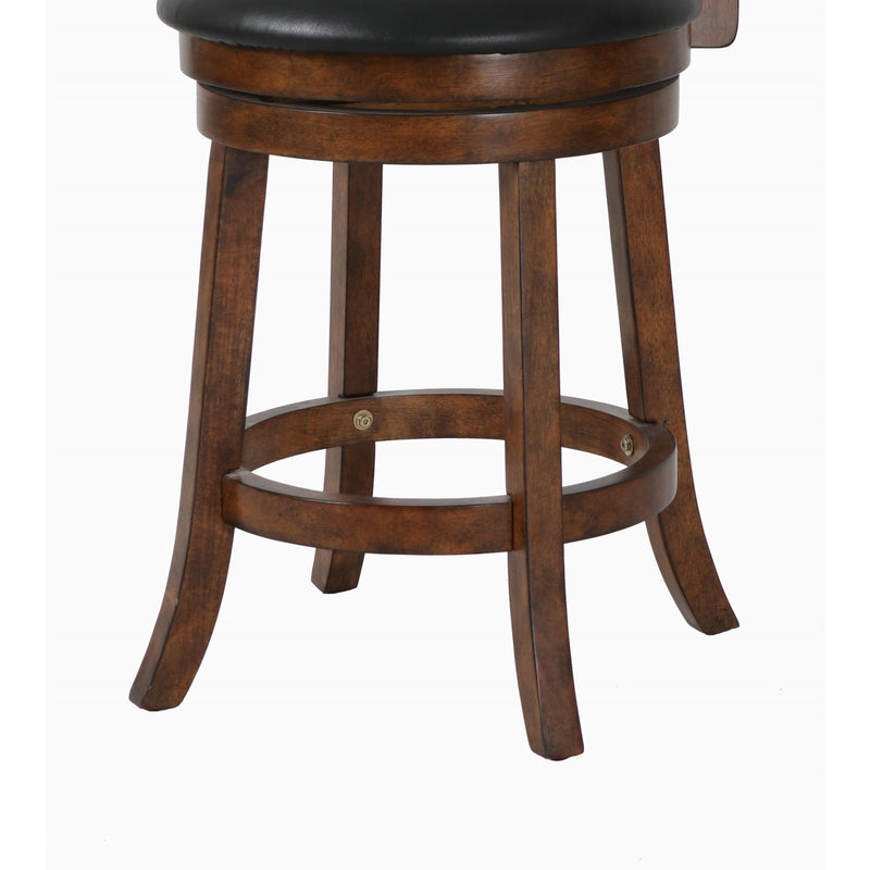New Classic Furniture Bristol S1131-CS-PB 24" Counter Stool - Dark Brown W/ PU Seat IMAGE 5