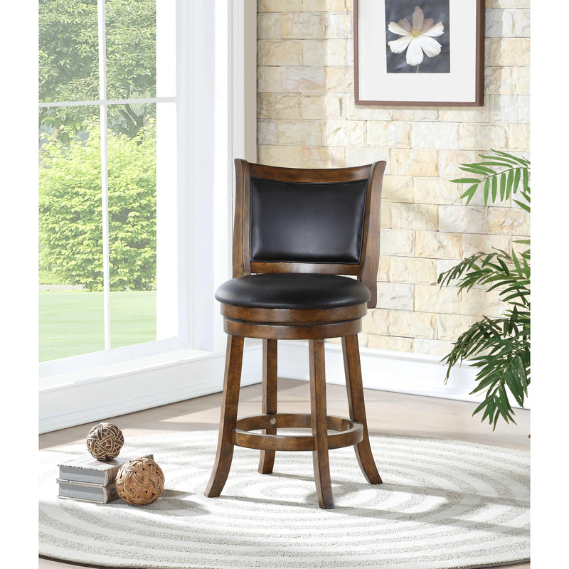 New Classic Furniture Bristol S1131-CS-PB 24" Counter Stool - Dark Brown W/ PU Seat IMAGE 6