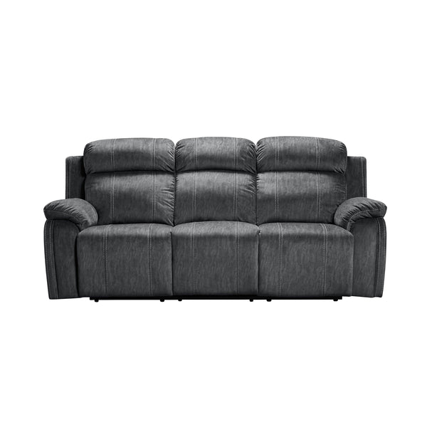 New Classic Furniture Tango U396-30-SHW Dual Recliner Sofa - Shadow IMAGE 1