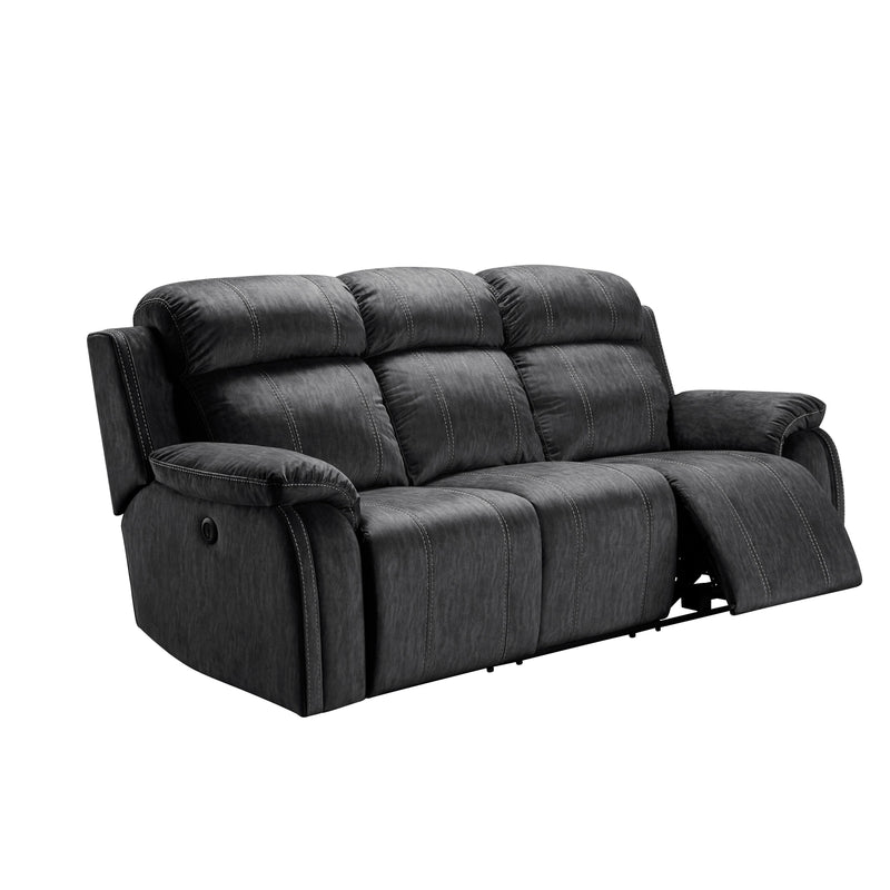 New Classic Furniture Tango U396-30-SHW Dual Recliner Sofa - Shadow IMAGE 2