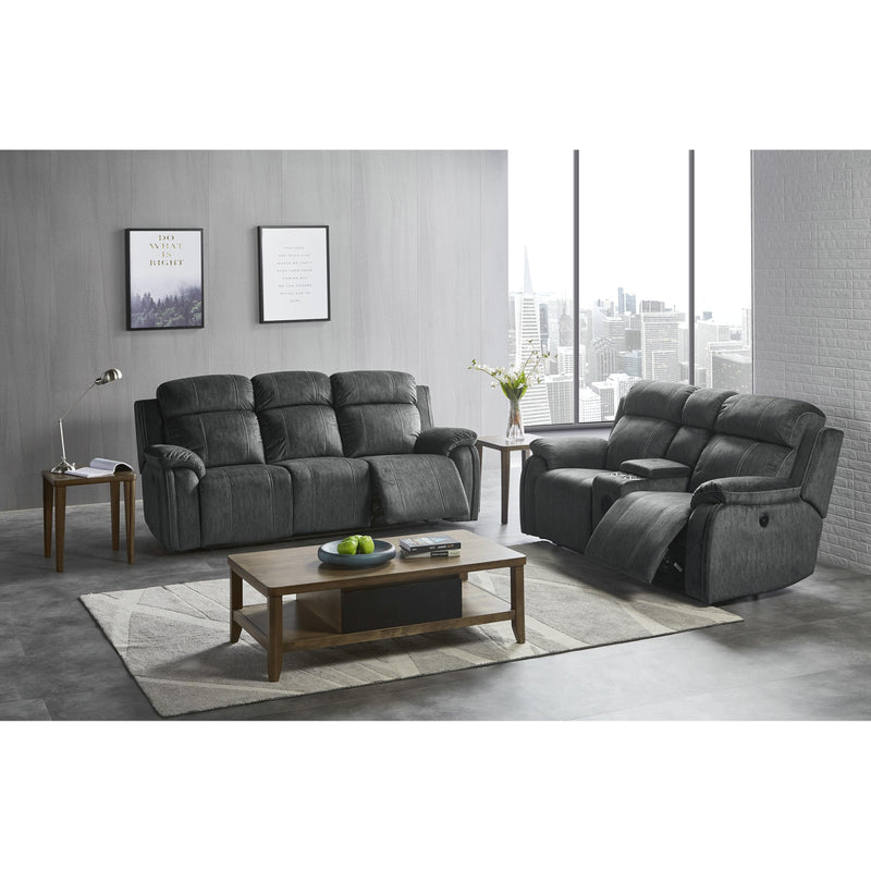 New Classic Furniture Tango U396-30-SHW Dual Recliner Sofa - Shadow IMAGE 3
