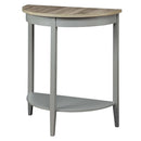 Acme Furniture Justino 90161 Accent Table - Gray Oak & Gray IMAGE 2