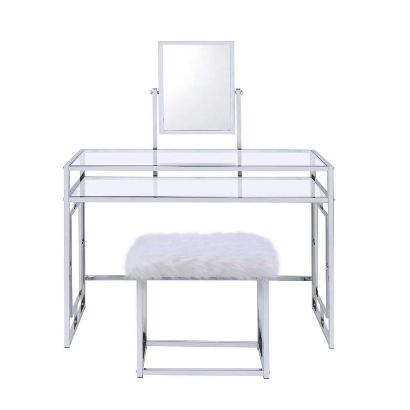 Acme Furniture Carenze II 90314 Vanity Desk IMAGE 2