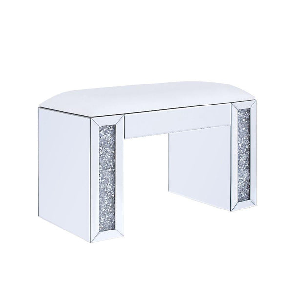 Acme Furniture Noralie 90467 Vanity Stool IMAGE 1