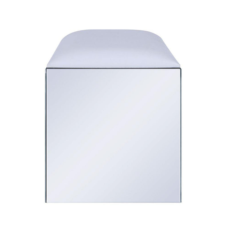 Acme Furniture Noralie 90467 Vanity Stool IMAGE 3