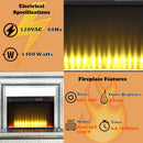 Acme Furniture Noralie 90523 Fireplace IMAGE 9