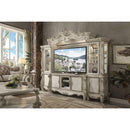 Acme Furniture Versailles 91320 Entertainment Center - Bone White IMAGE 2