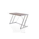 Acme Furniture Finis 92344 Desk - Weathered Oak & Chrome IMAGE 1