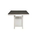 New Classic Furniture Richland D7522 Counter Dining Table - White/Brown IMAGE 5