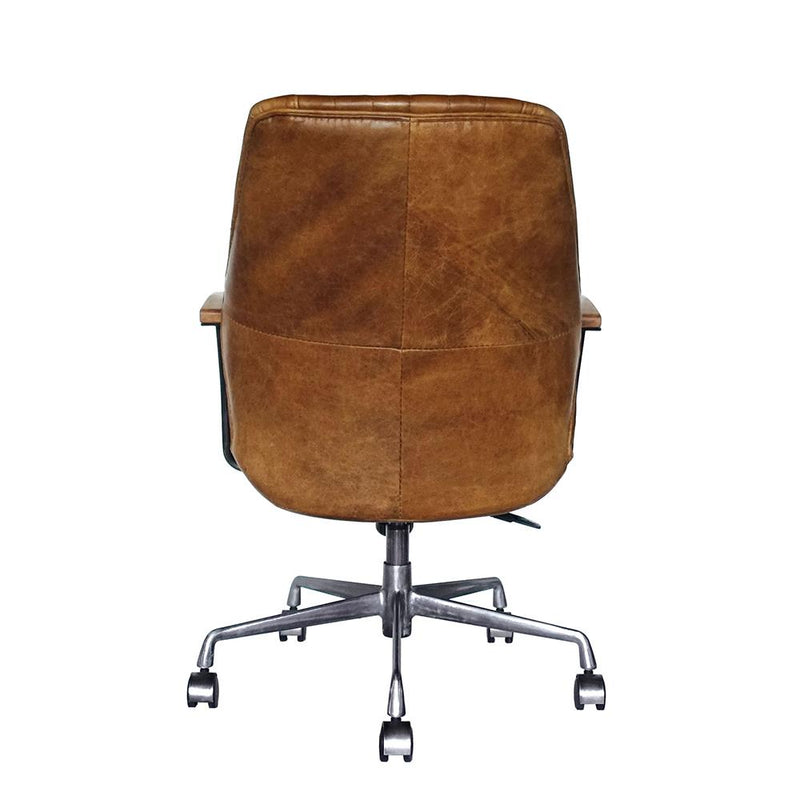 Acme Furniture Hamilton 92412 Executive Office Chair - Coffee IMAGE 5