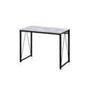 Acme Furniture Zaidin 92604 Writing Desk - Antique White & Black IMAGE 1