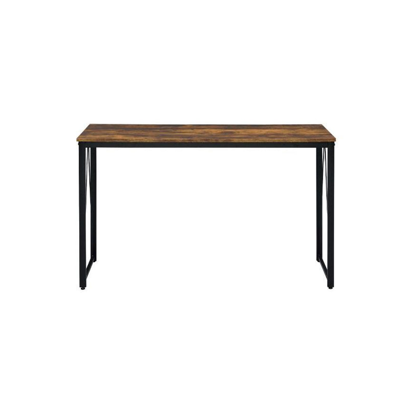Acme Furniture Zaidin 92605 Writing Desk - Weathered Oak & Black IMAGE 3