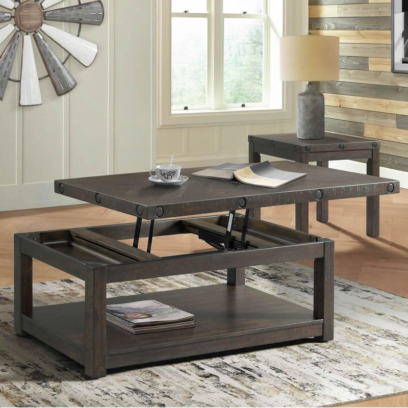  Elements International Colorado TCO100CTLT Coffee Table w/Lift Top IMAGE 2