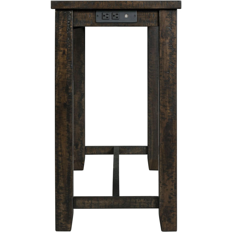  Elements International Stone TST100BTSP 4 pc Counter Height Dinette - Charcoal IMAGE 13