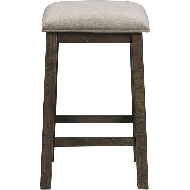  Elements International Stone TST100BTSP 4 pc Counter Height Dinette - Charcoal IMAGE 4