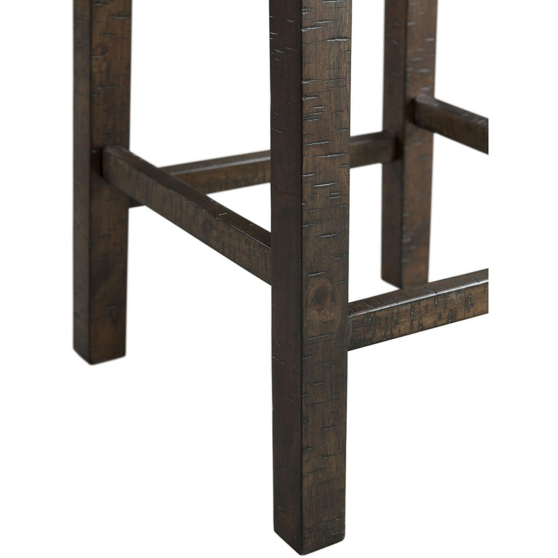  Elements International Stone TST100BTSP 4 pc Counter Height Dinette - Charcoal IMAGE 7