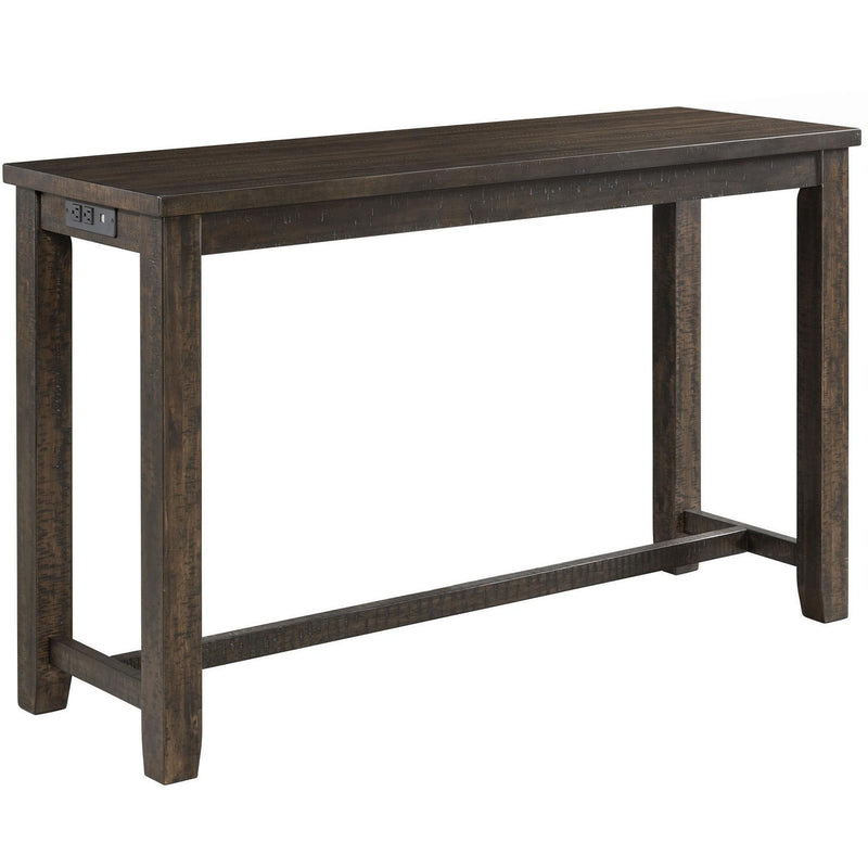  Elements International Stone TST100BTSP 4 pc Counter Height Dinette - Charcoal IMAGE 9