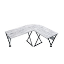 Acme Furniture Zafiri 92812 Writing Desk - White IMAGE 3