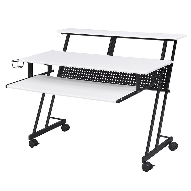 Acme Furniture Suitor 92902 Music Desk - White IMAGE 6