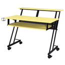 Acme Furniture Suitor 92904 Music Desk - Yellow IMAGE 2