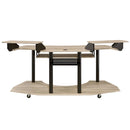 Acme Furniture Eleazar 92892 71" Music Desk - Natural IMAGE 4