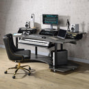 Acme Furniture Eleazar 92895 83" Music Desk - Black IMAGE 1