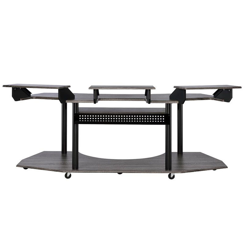 Acme Furniture Eleazar 92895 83" Music Desk - Black IMAGE 4