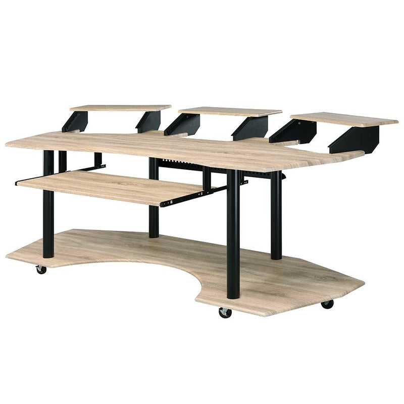 Acme Furniture Eleazar 92897 83" Music Desk - Natural IMAGE 5