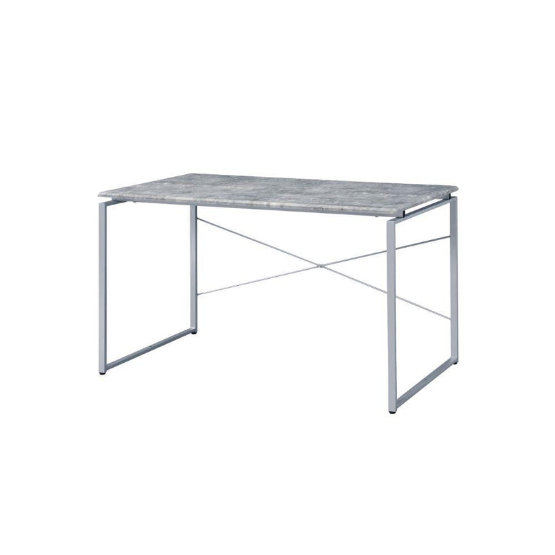 Acme Furniture Jurgen 92905 Desk - Faux Concrete IMAGE 1