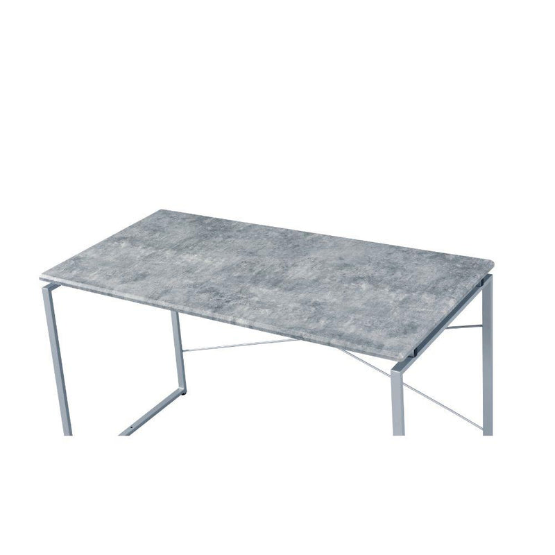 Acme Furniture Jurgen 92905 Desk - Faux Concrete IMAGE 3