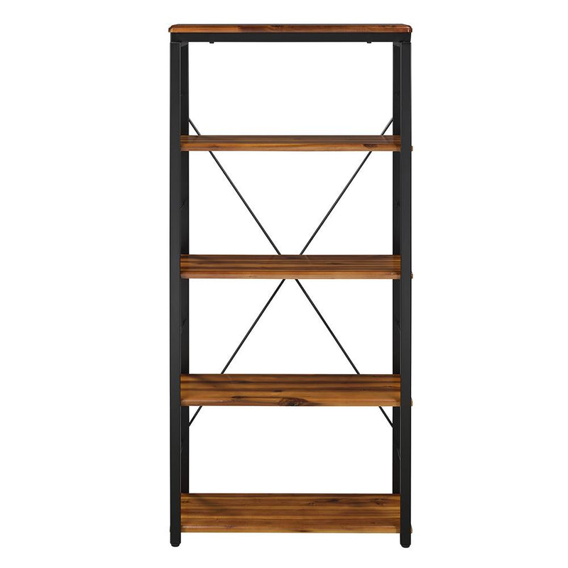 Acme Furniture Jurgen 92912 Bookshelf - Oak IMAGE 3
