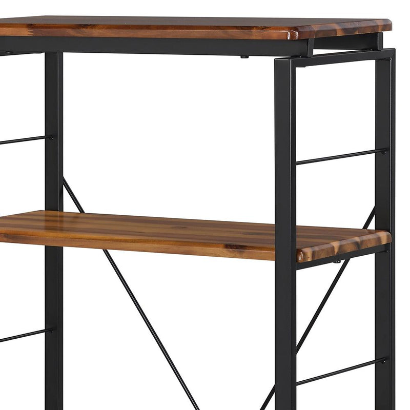 Acme Furniture Jurgen 92912 Bookshelf - Oak IMAGE 4