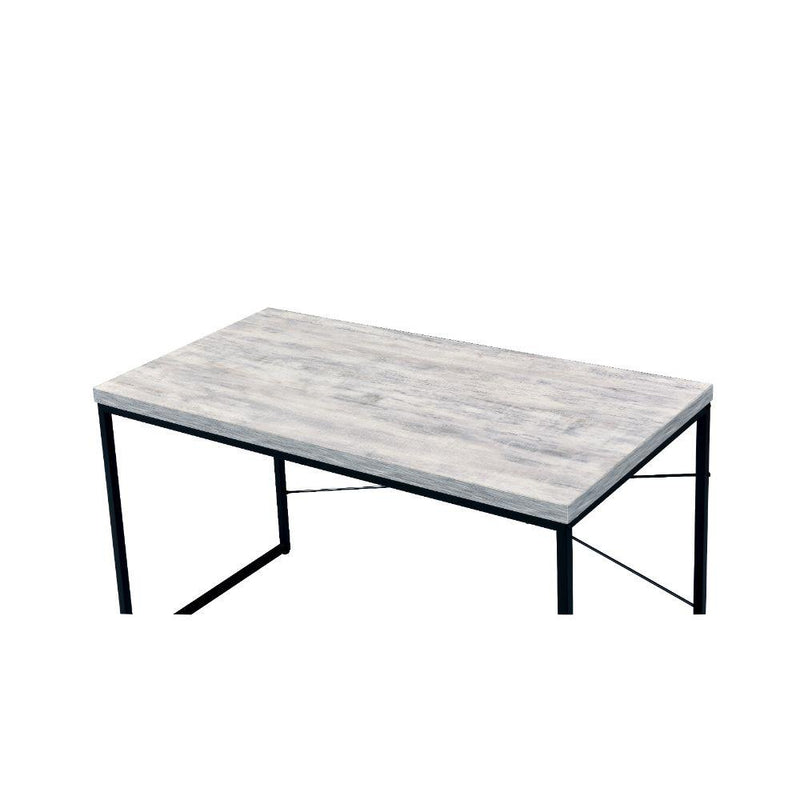 Acme Furniture Jurgen 92915 Desk - Antique White-Ash IMAGE 3