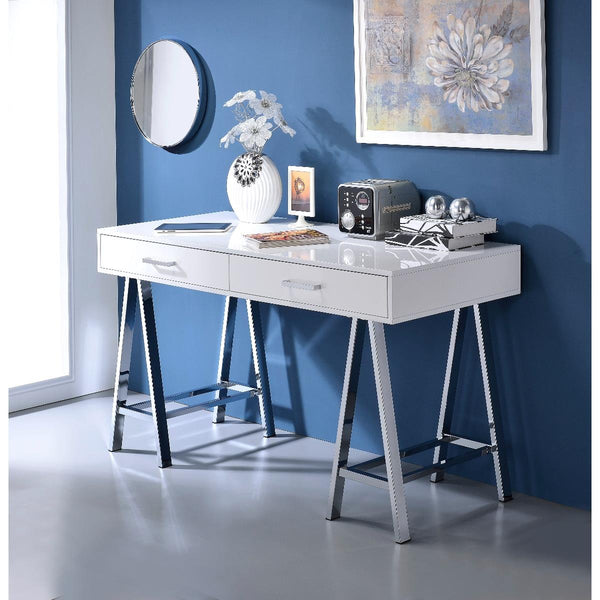 Acme Furniture Coleen 93047 Desk - White IMAGE 1