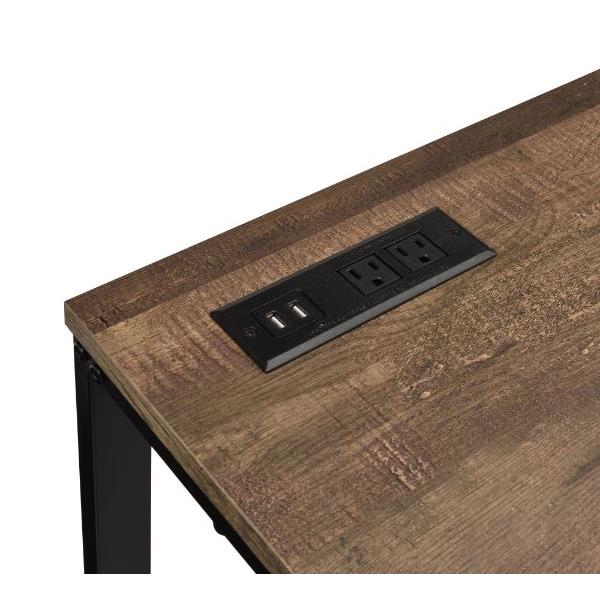 Acme Furniture Tyrese 93096 Desk - Brown IMAGE 2