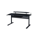 Acme Furniture Vildre 93132 Gaming Table - Black IMAGE 1
