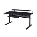Acme Furniture Vildre 93132 Gaming Table - Black IMAGE 2