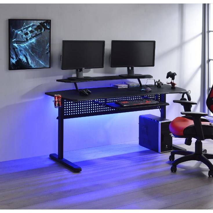 Acme Furniture Vildre 93132 Gaming Table - Black IMAGE 6