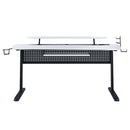 Acme Furniture Vildre 93134 Gaming Table - White IMAGE 3
