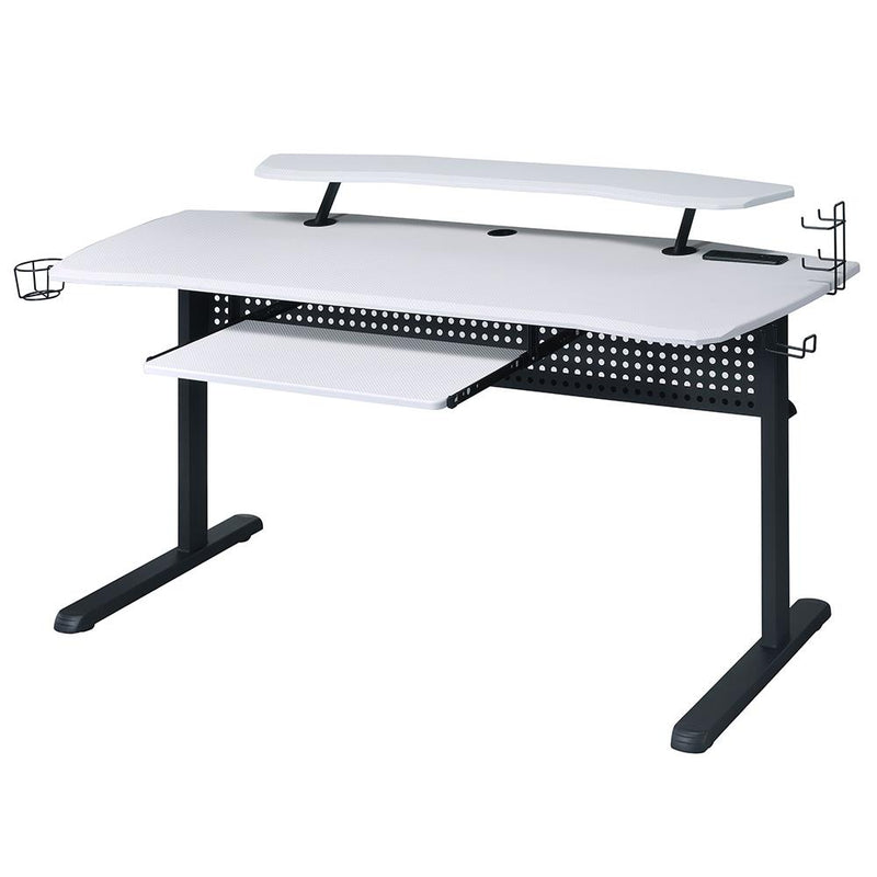 Acme Furniture Vildre 93134 Gaming Table - White IMAGE 6