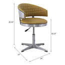 Acme Furniture Brancaster 96470 Adjustable Stool with Swivel IMAGE 6