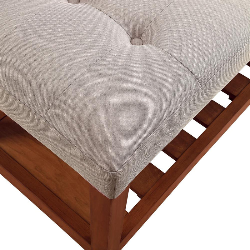 Acme Furniture Charla 96680 Bench - Light Grey IMAGE 5