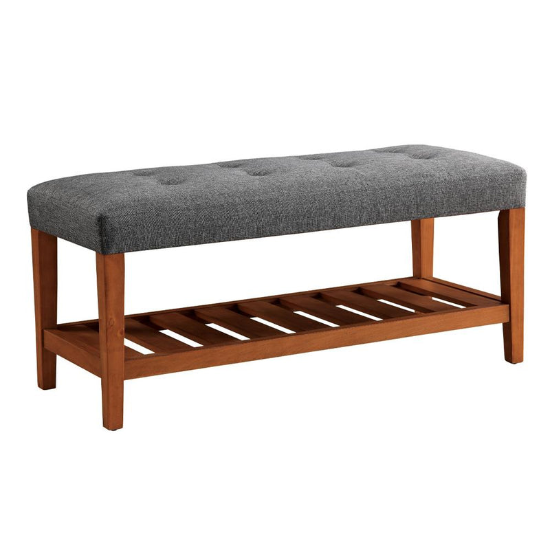 Acme Furniture Charla 96686 Bench - Grey IMAGE 2