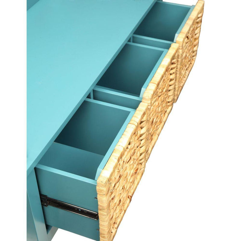 Acme Furniture Flavius 96761 Bench - Teal IMAGE 5