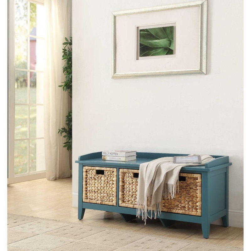 Acme Furniture Flavius 96761 Bench - Teal IMAGE 6