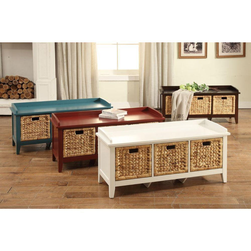 Acme Furniture Flavius 96761 Bench - Teal IMAGE 7