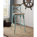 Acme Furniture Zaire 96806 Bar Chair - Blue IMAGE 1
