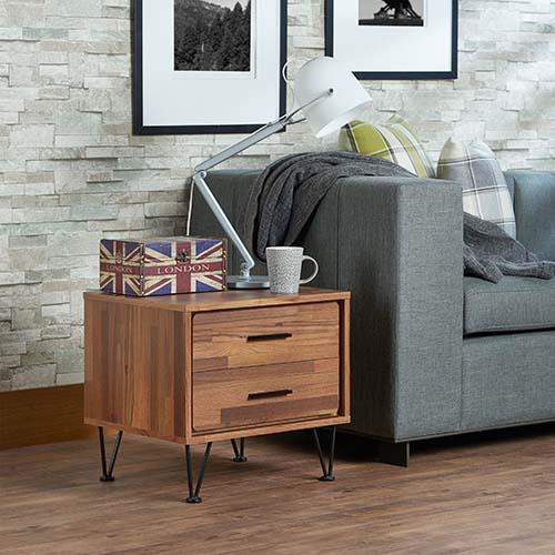 Acme Furniture Deoss 97330 Accent Table - Walnut IMAGE 1