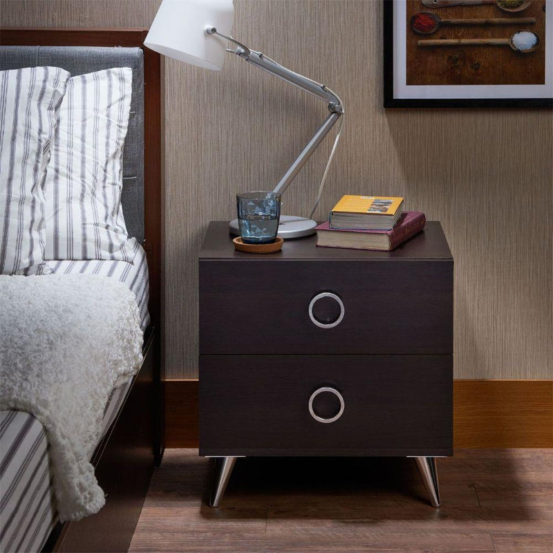 Acme Furniture Elms 97336 Accent Table - Brown IMAGE 5